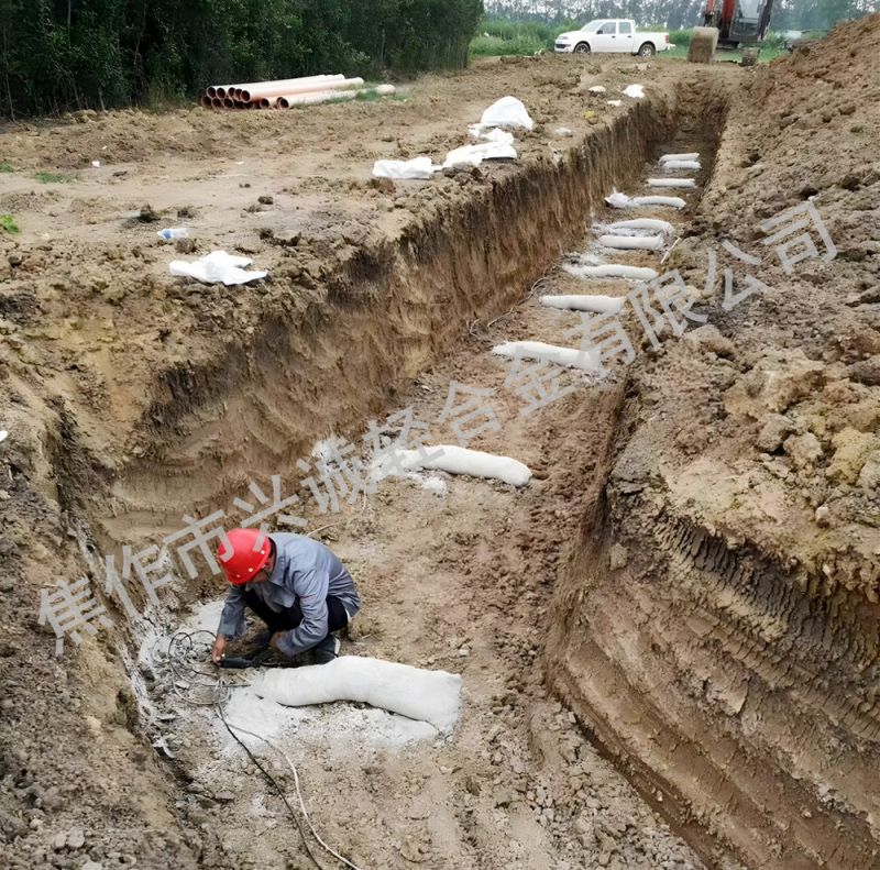 鎂陽(yáng)極施工照片